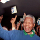 Nelson Mandela marking South Africa's National Day of Peace and Prayer, Johannesburg, September 1993
WALTER DHLADHLA/AFP/Getty Images